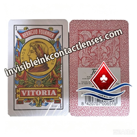 Cartões marcados com suco Fournier NO.12 para contatos
