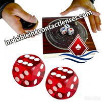Dados de controle remoto com tabuleiro de dados magnético