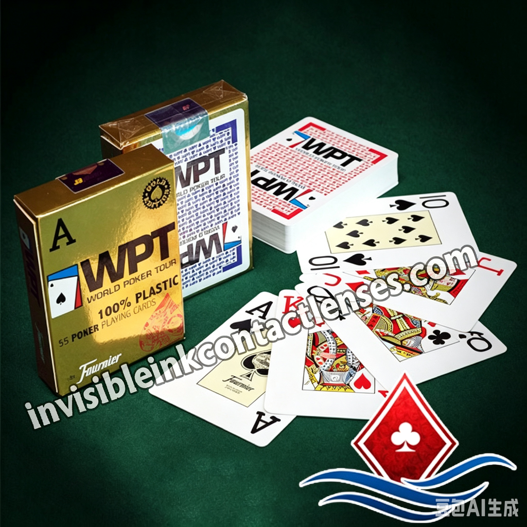 Póquer de cartas marcadas Fournier WPT