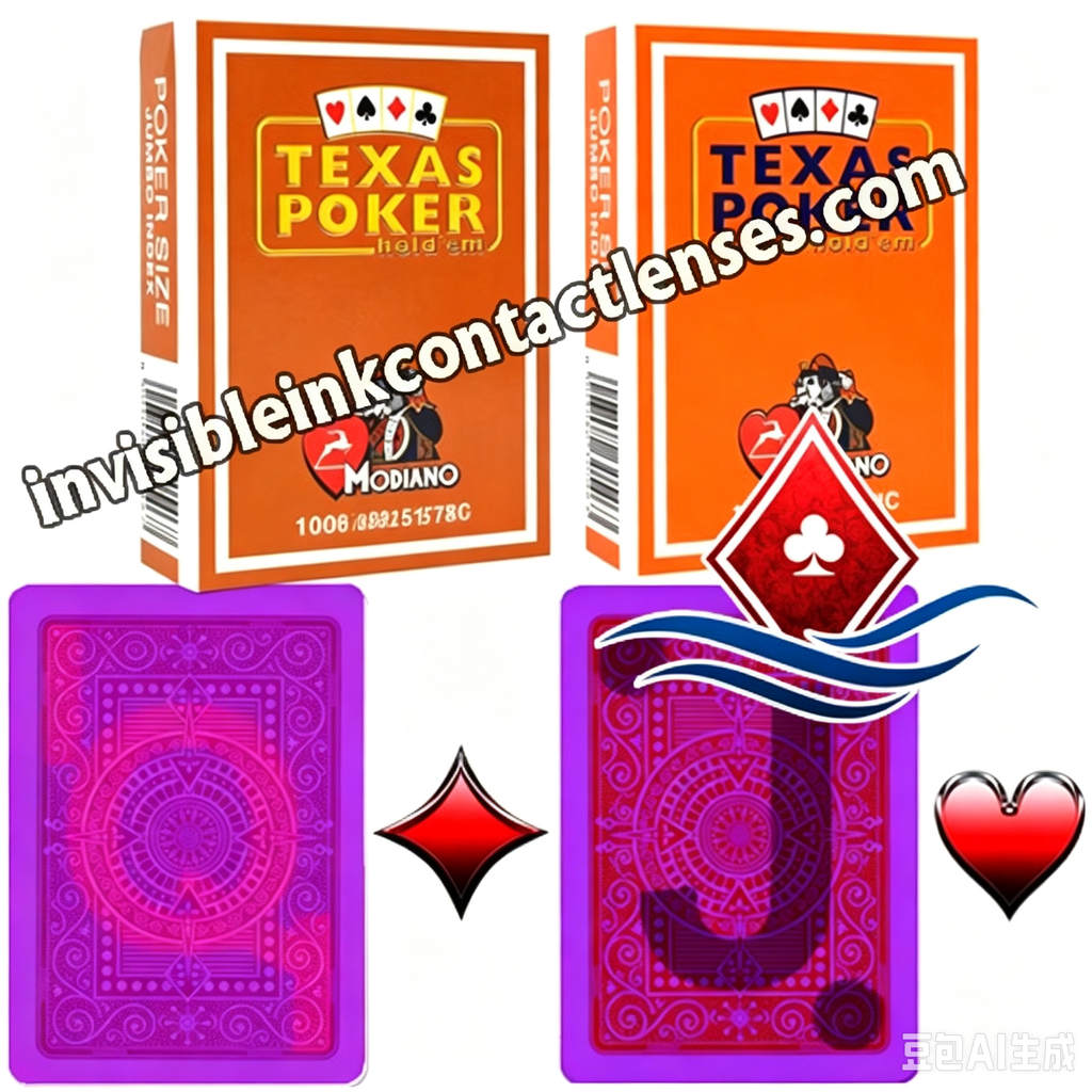 Tinta invisível Modiano Texas Holdem cartas marcadas