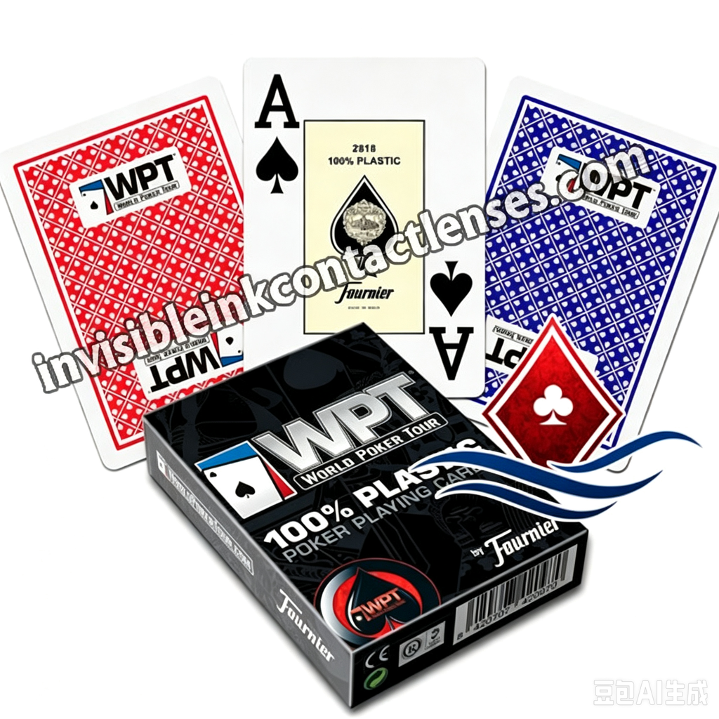Póquer de cartas marcadas Fournier WPT