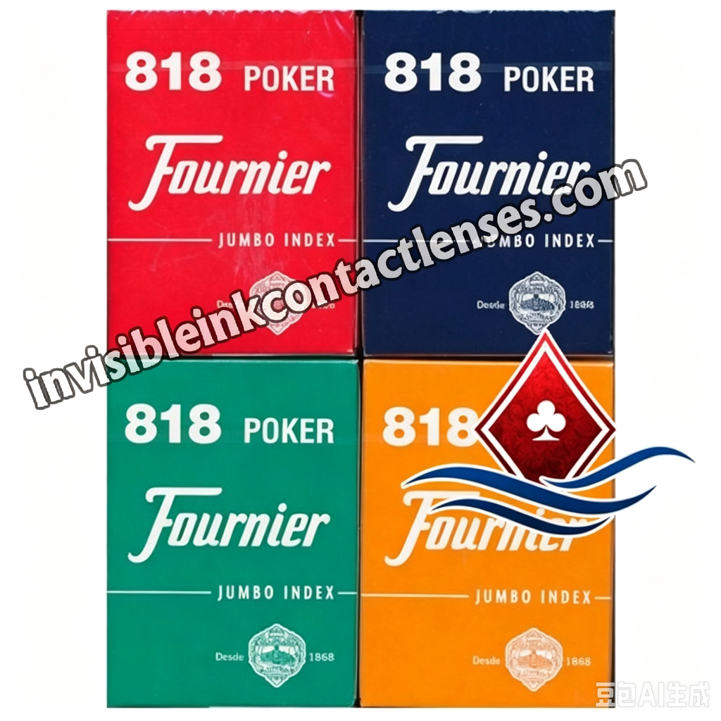 Tarjetas marcadas profesionales Fournier 818