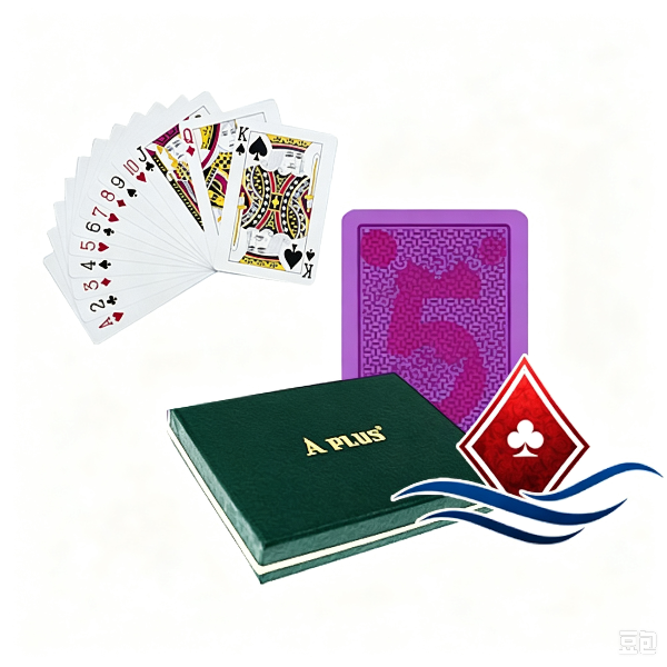 Excelentes cartas de póquer con tinta invisible A-Plus