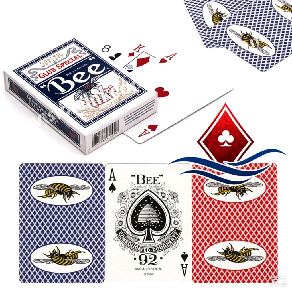 Deck marcado com índice Bumble Bee Regular e Jumbo