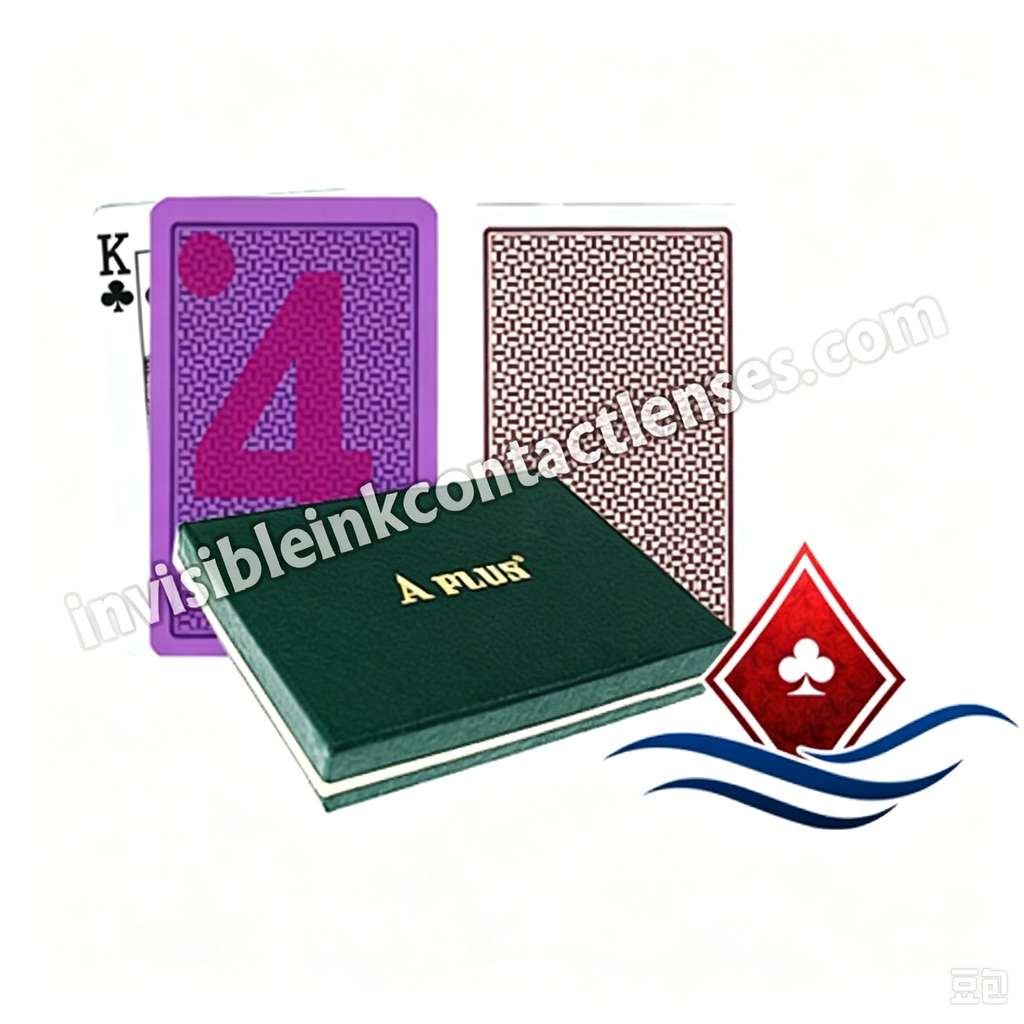 Excelentes cartas de pôquer com tinta invisível A-Plus