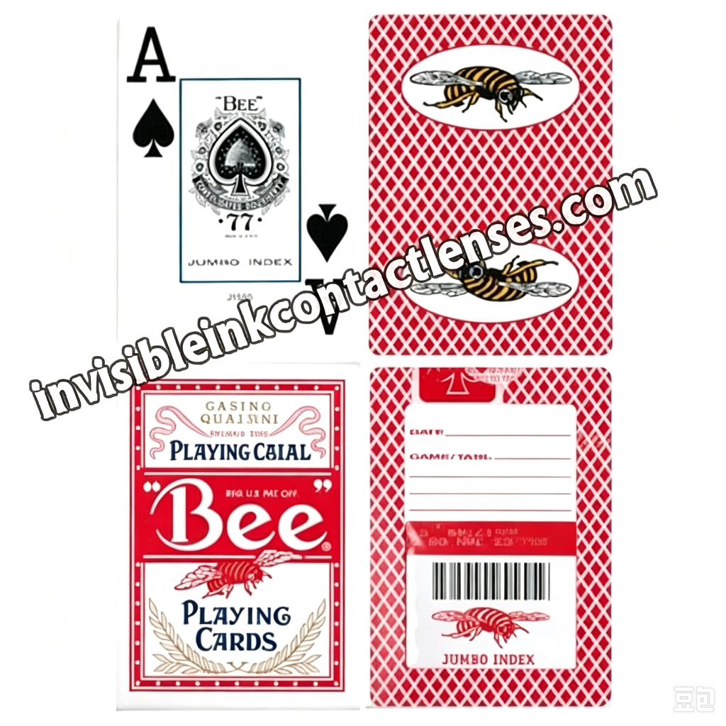 Deck marcado com índice Bumble Bee Regular e Jumbo