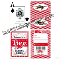 Deck marcado com índice Bumble Bee Regular e Jumbo