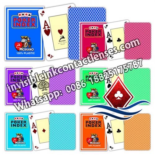 Modiano Poker Index Marked Cards for Sale